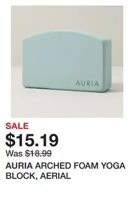 Chapters Indigo Arched foam yoga block, aerial offer