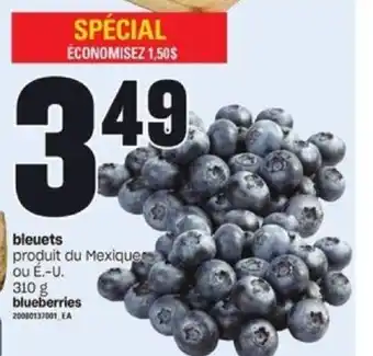 Provigo Blueberries offer