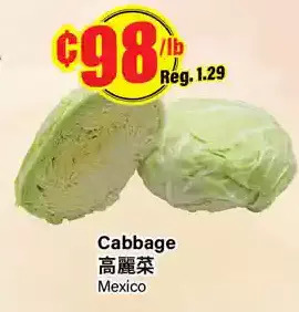 Btrust Supermarket Cabbage offer