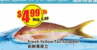 Btrust Supermarket Fresh yellow tail snapper offer