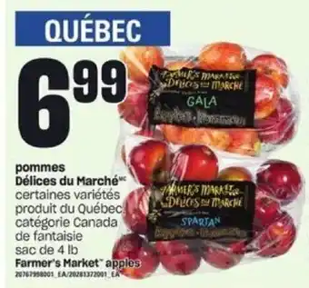 Provigo Farmer's Market apples offer