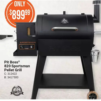 Cabela's Pit boss 820 sportsman pellet grill offer