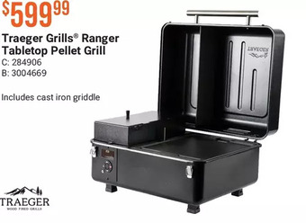 Cabela's Traeger grills ranger tabletop pellet grill offer