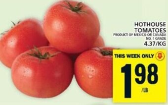 Food Basics Hothouse Tomatoes offer
