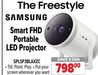 2001 Audio Video Samsung smart fhd portable led projector offer