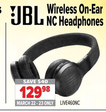 2001 Audio Video Wireless on-ear nc headphones offer