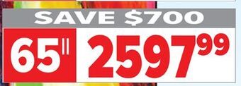 2001 Audio Video Lg 65" 4k self-lighting dolby atmos offer