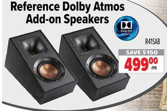 2001 Audio Video Reference dolby atmos add-on speakers offer