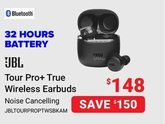 Visions Electronics Jbl tour pro + true wireless earbuds offer