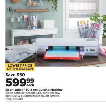 Michaels Siser juliet 30.4 cm cutting machine offer