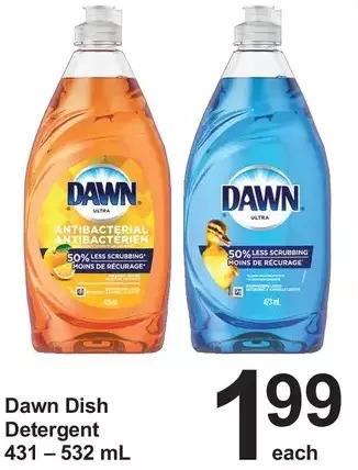 Pharmasave Dawn dish detergent offer