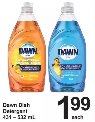 Pharmasave Dawn dish detergent offer