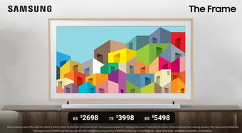 Visions Electronics Samsung 65" the frame tv | 75" | 85" offer