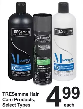 Pharmasave Tresemme hair care products offer