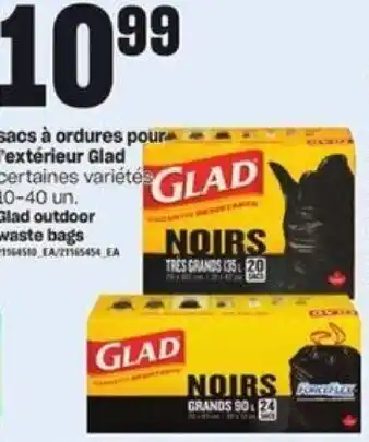 Provigo Glad Outdoor Waste Bags offer