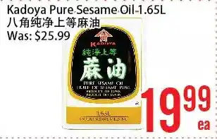 Bestco Food Mart Kadoya pure sesame oil offer
