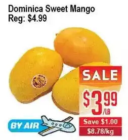 Skyland Foodmart Dominica sweet mango offer