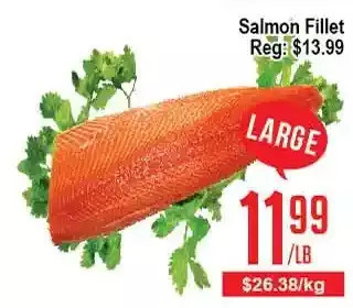 Skyland Foodmart Salmon fillet offer