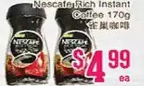 Grant's Foodmart Nescafe rich instant coffee offer