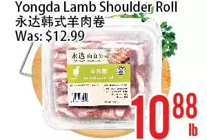 Bestco Food Mart Yongda lamb shoulder roll offer