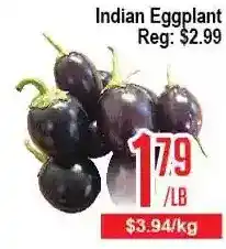 Skyland Foodmart Indian eggplant offer