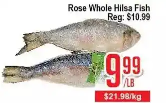 Skyland Foodmart Rose whole hilsa fish offer