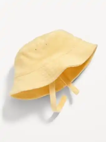 Old Navy Unisex loop-terry bucket hat for baby offer