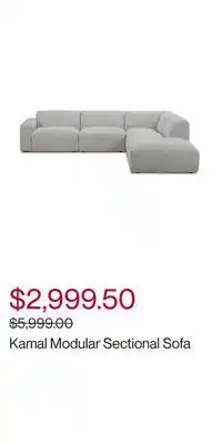 Hudson's Bay Kamal modular sectional sofa offer
