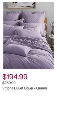 Hudson's Bay Vittoria duvet cover - queen offer