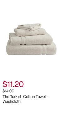Hudson's Bay The turkish cotton towel - washcloth offer