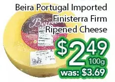 Ample Food Market Beira portugal imported finisterra firm ripened cheese offer