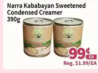 Blue Sky Supermarket Narra kababayan sweetened condensed creamer offer