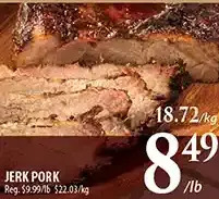 Al Premium Food Mart Jerk pork offer