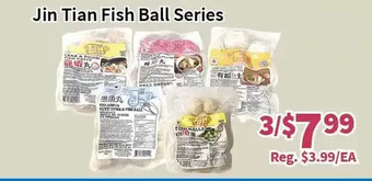 Blue Sky Supermarket Jin tian fish ball series offer