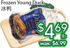 Ample Food Market Frozen young duck offer