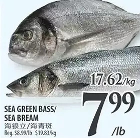 Al Premium Food Mart Sea green bass/ sea bream offer