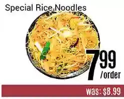 Nations Fresh Foods Special rice noodles offer