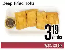 Nations Fresh Foods Deep fried tofu offer