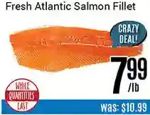 Nations Fresh Foods Fresh atlantic salmon fillet offer