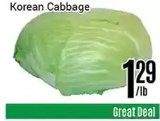 Nations Fresh Foods Korean cabbage offer