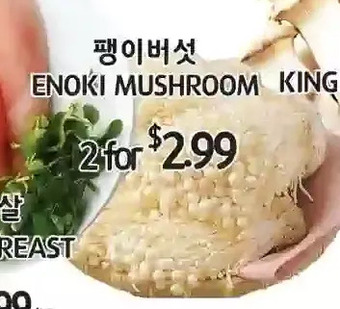 PAT Mart Enoki mushroom offer