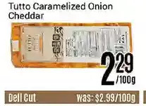 Nations Fresh Foods Tutto caramelized onion cheddar offer