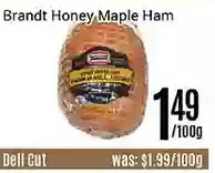 Nations Fresh Foods Brandt honey maple ham offer