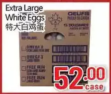 Hong Tai Supermarket Extra large white eggs offer