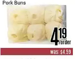 Nations Fresh Foods Pork buns offer