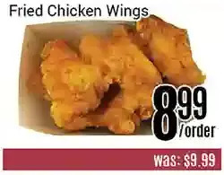 Nations Fresh Foods Fried chicken wings offer