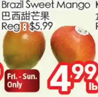 Superking Supermarket Brazil sweet mango offer