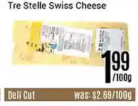 Nations Fresh Foods Tre stelle swiss cheese offer