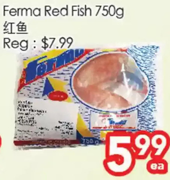 Superking Supermarket Ferma red fish offer