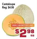 Top Food Supermarket Cantaloupe offer